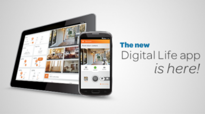 Digital Life App Update Tablet & Smartphone